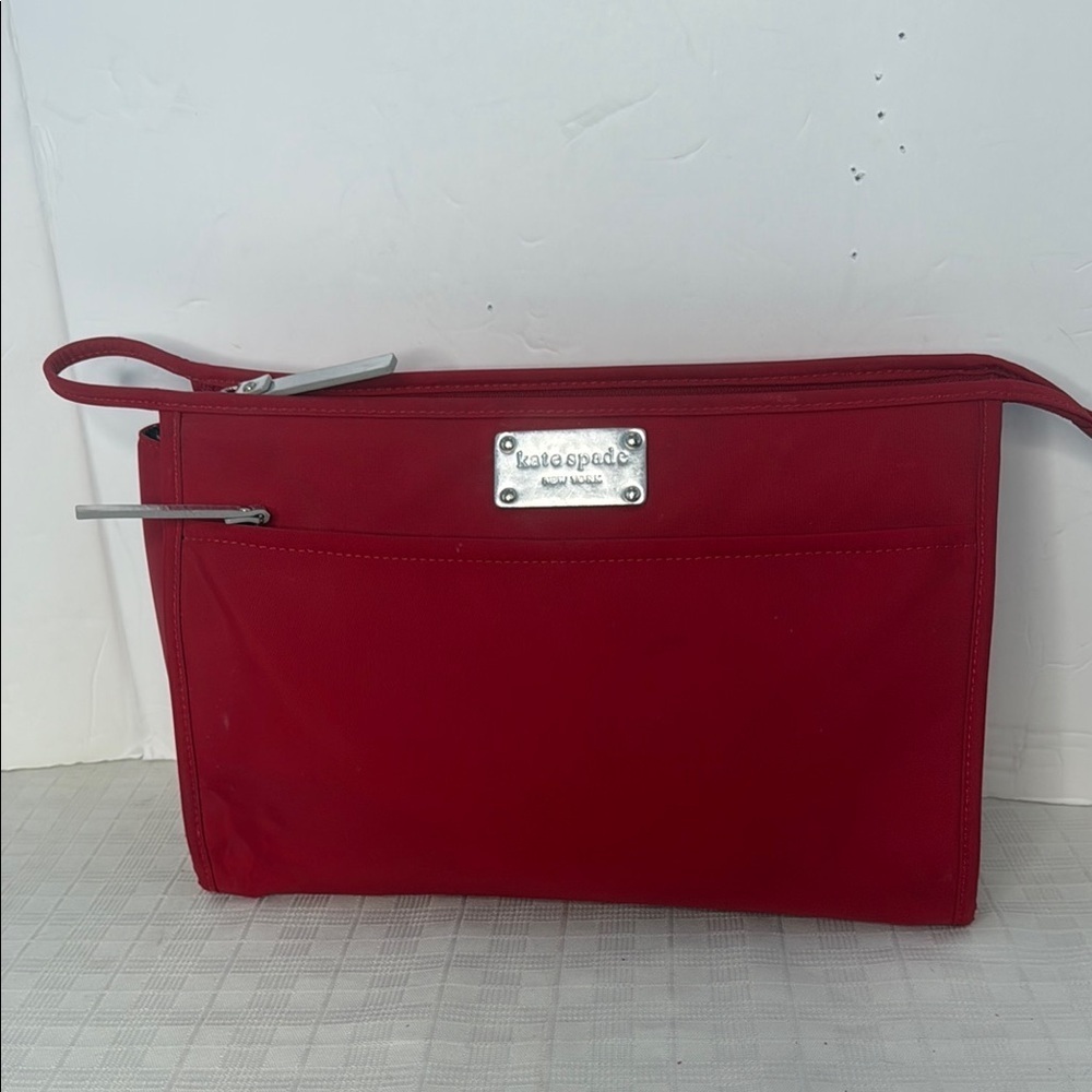 Kate Spade Red cosmetics Bag